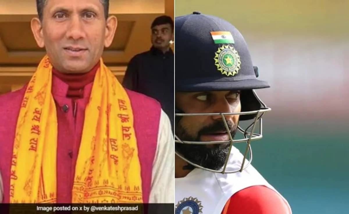 Former pacer Venkatesh Prasad chose his 5 best Indian cricketers of all time, absence of Kohli and Rohit was surprising.