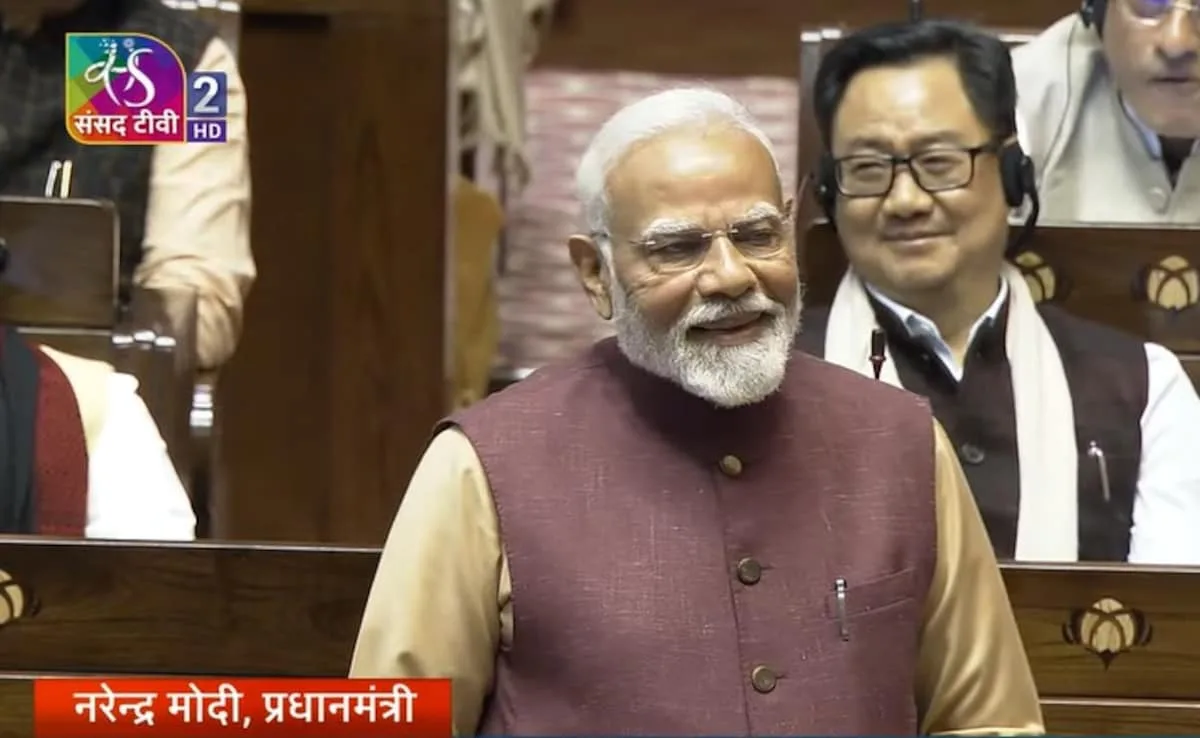 From OBC to reservation, PM Modi fiercely narrated Congress in Rajya Sabha, read every update