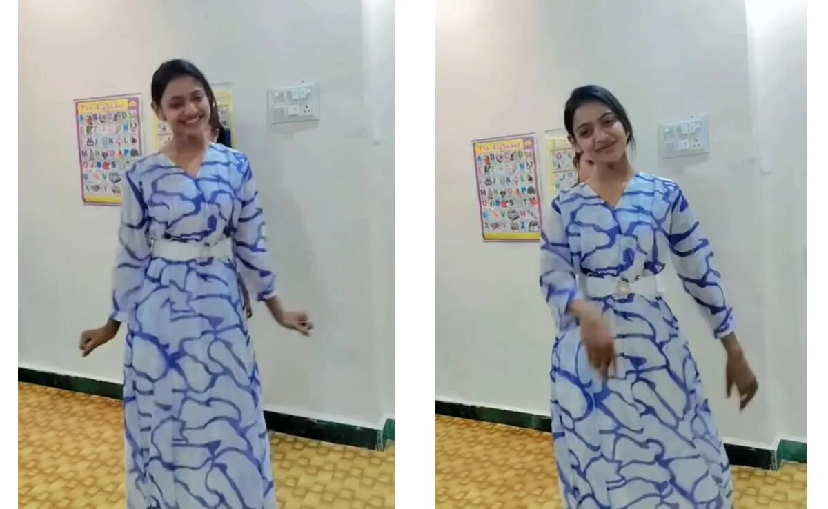 Monalisa’s dance Reel created panic on social media, public expression of cute expression