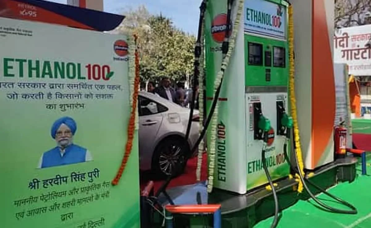 Saving foreign currency by adding ethanol in petrol, know how target was achieved