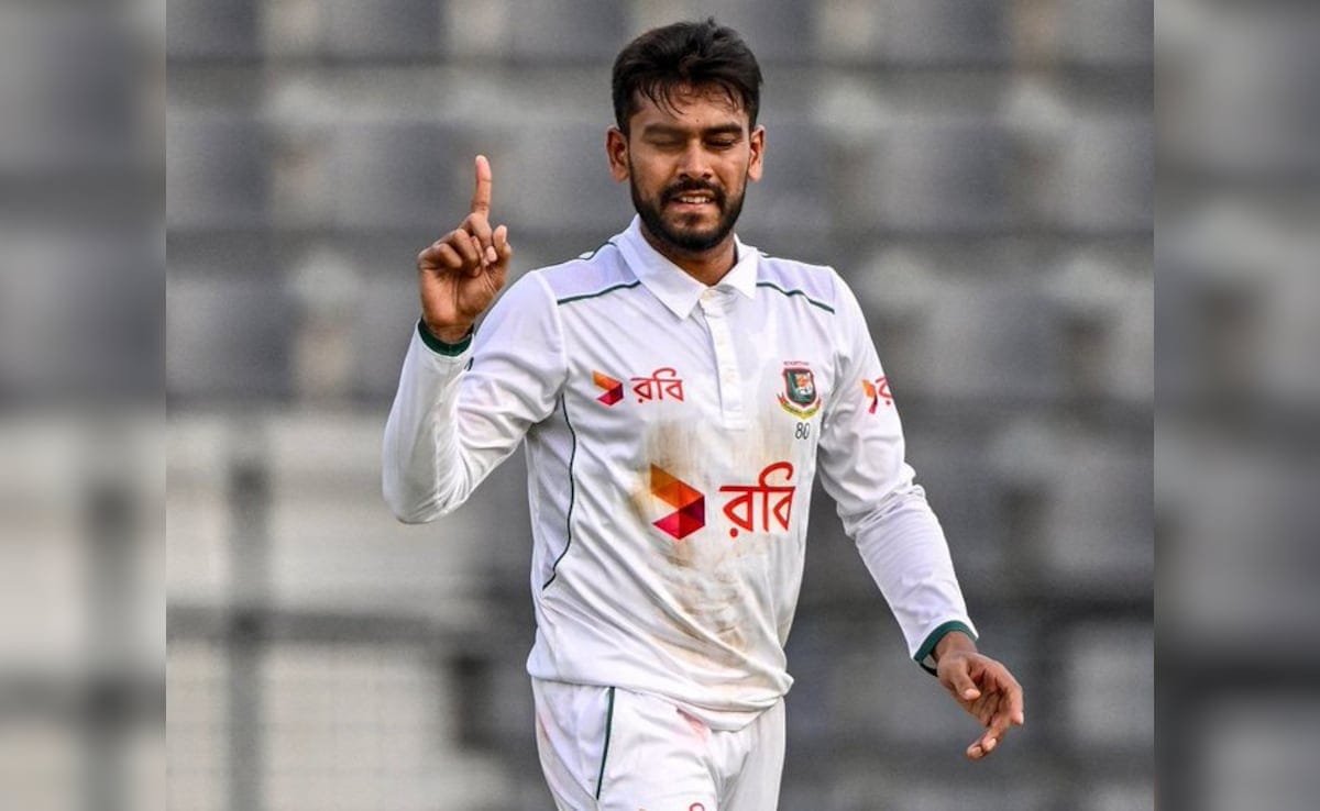 BAN vs Zim: Historical act of Bangladesh’s Mehdi Hasan Miraj, became the first spinner to do so in 147 years of Test cricket.