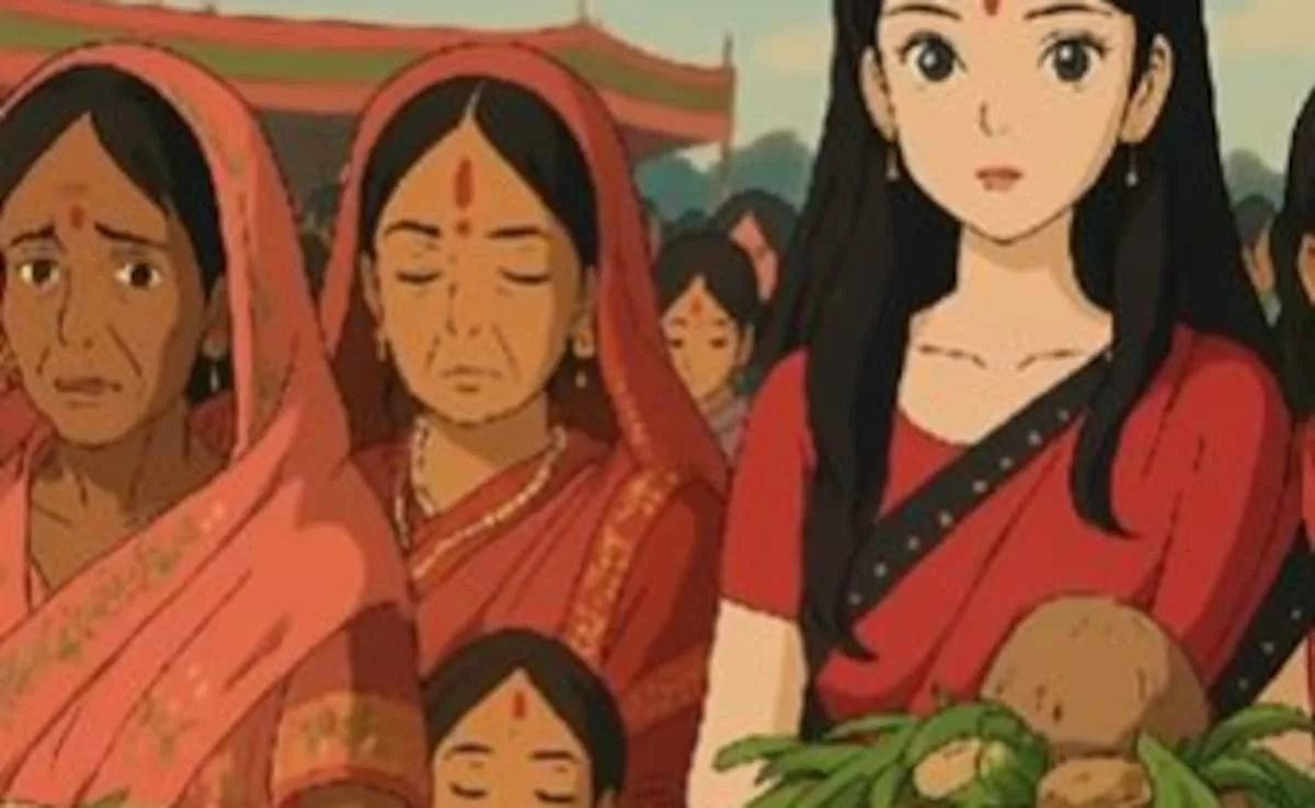 GHIBLI made a mess in the picture of Chhath Puja, did you see? Where did the mistake happen in this picture