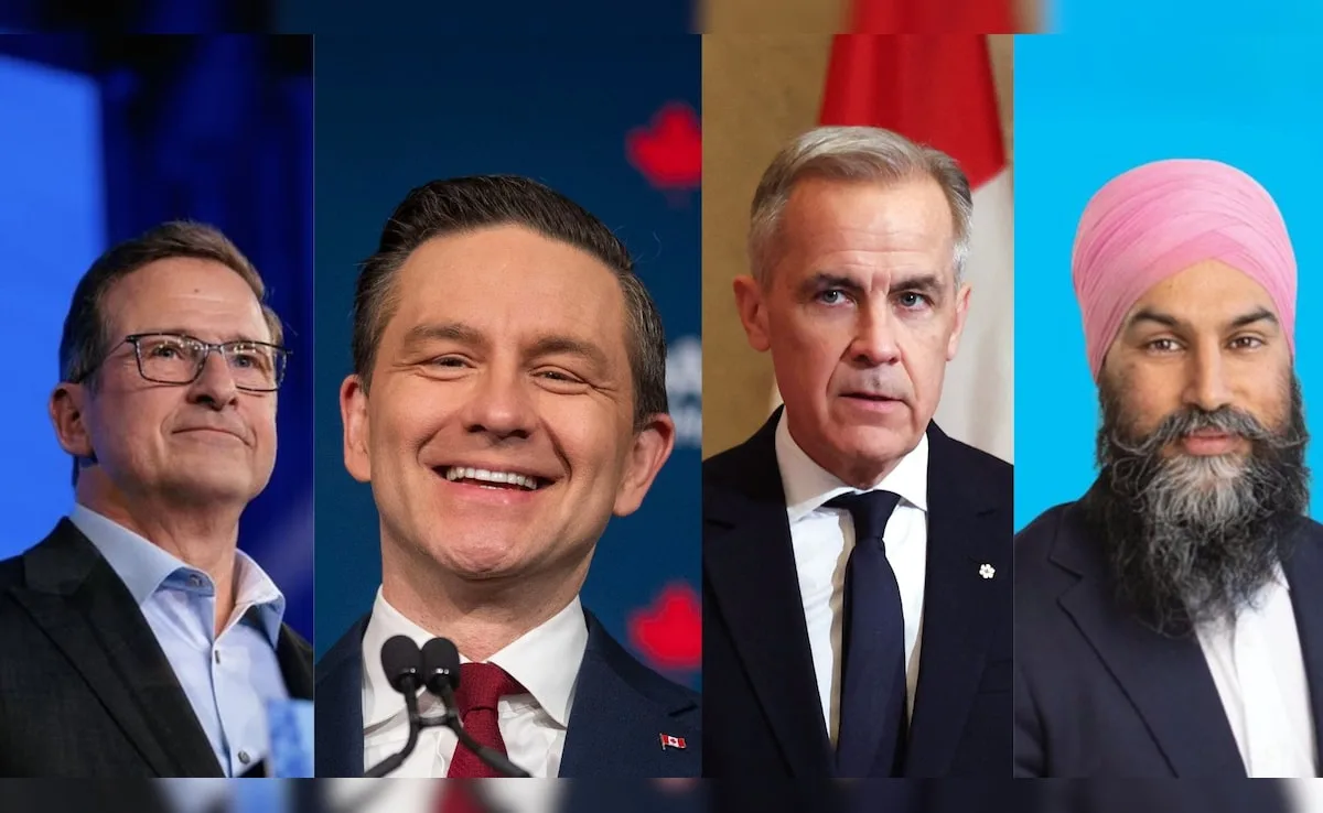 Mark Carney, Pierre Polyvre, Jagmeet Singh .. Who will get PM’s chair after Canada elections?